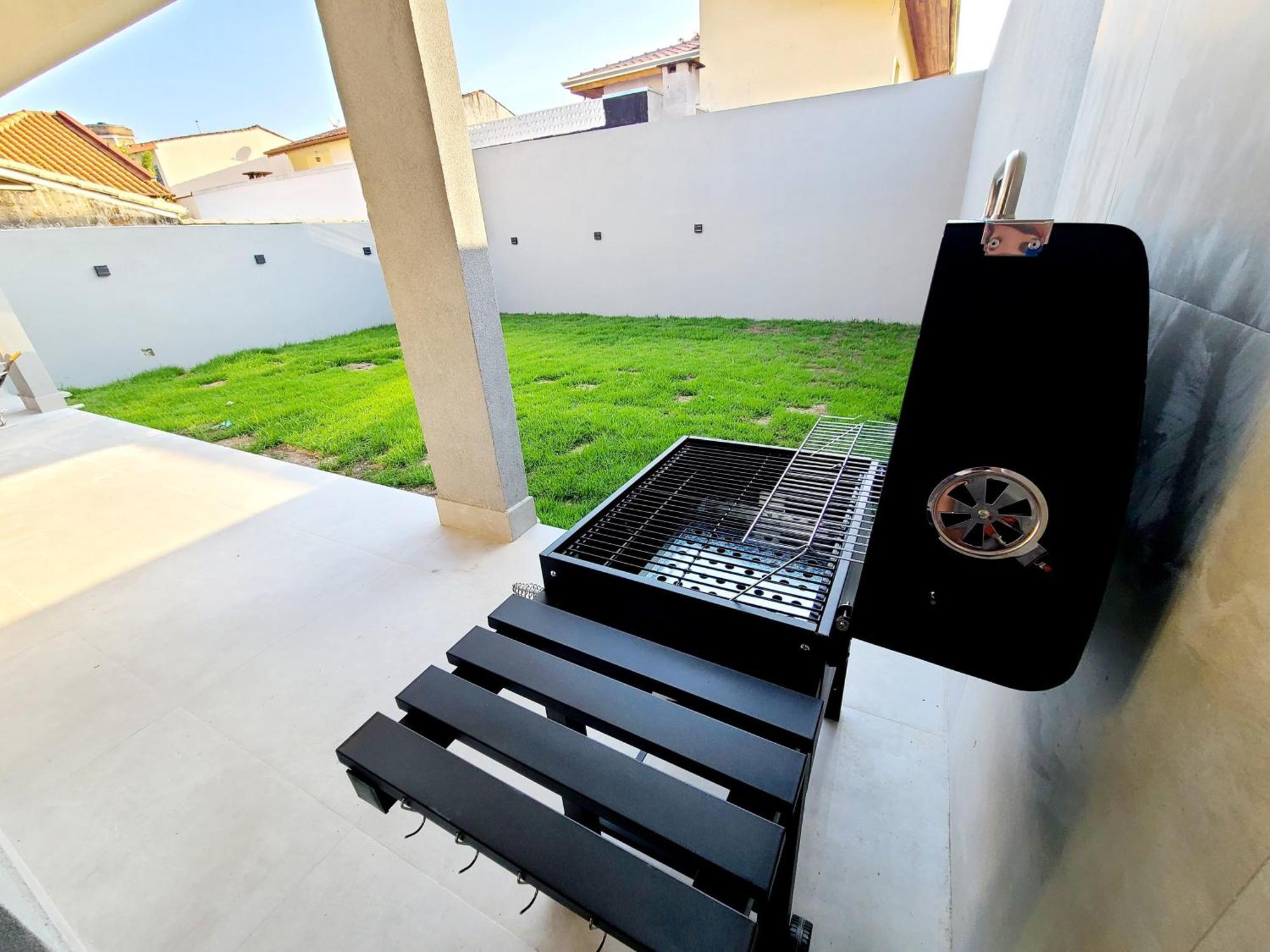 Linda Casa A 200M Da Praia Do Capricornio カラグァタトゥバ エクステリア 写真